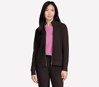 GO Luxe Rib Everyday Full Zip Jacket