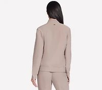 GO LUXE RIB Full Zip Jacket
