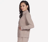 GO LUXE RIB Full Zip Jacket