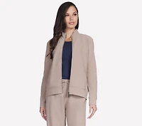 GO LUXE RIB Full Zip Jacket