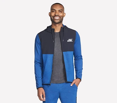SKECH-KNITS Ultra Go Weekend Full Zip Hoodie