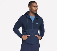 SKECH-KNITS Ultra Go Weekend Full Zip Hoodie