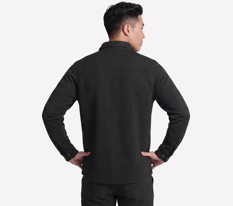 GO WALK Ottoman Shirt Jacket