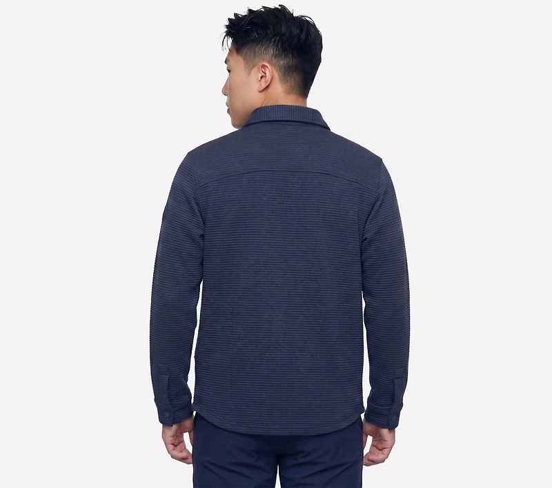 GO WALK Ottoman Shirt Jacket