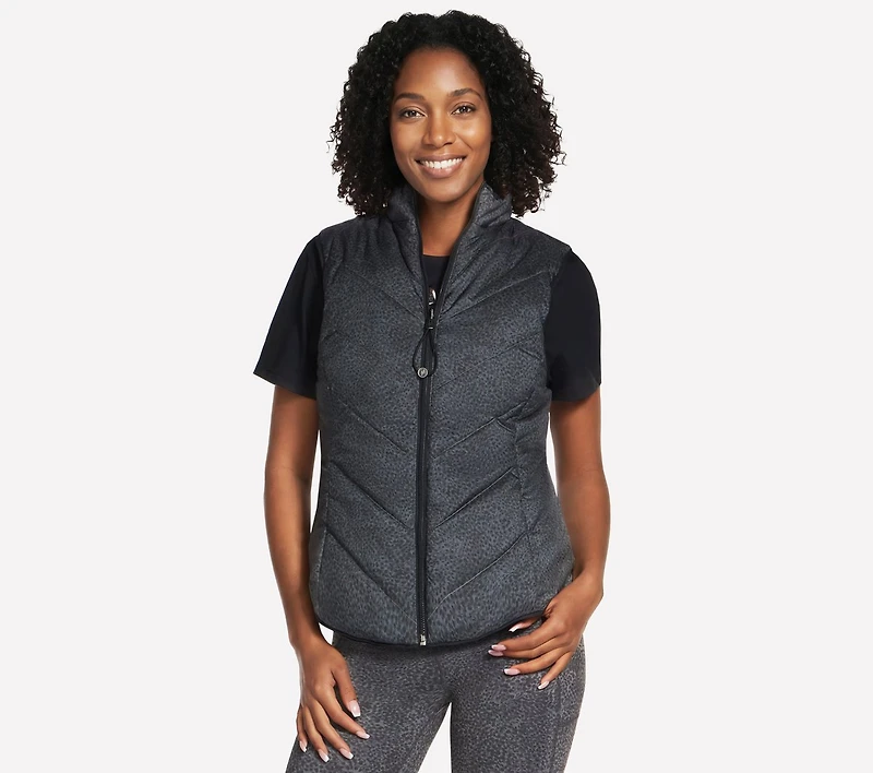 Cozy Fit Printed Vest