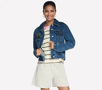 Britto: Joyful Mosaic Denim Jacket