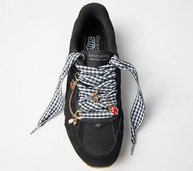 Gingham Lace Charm Pack