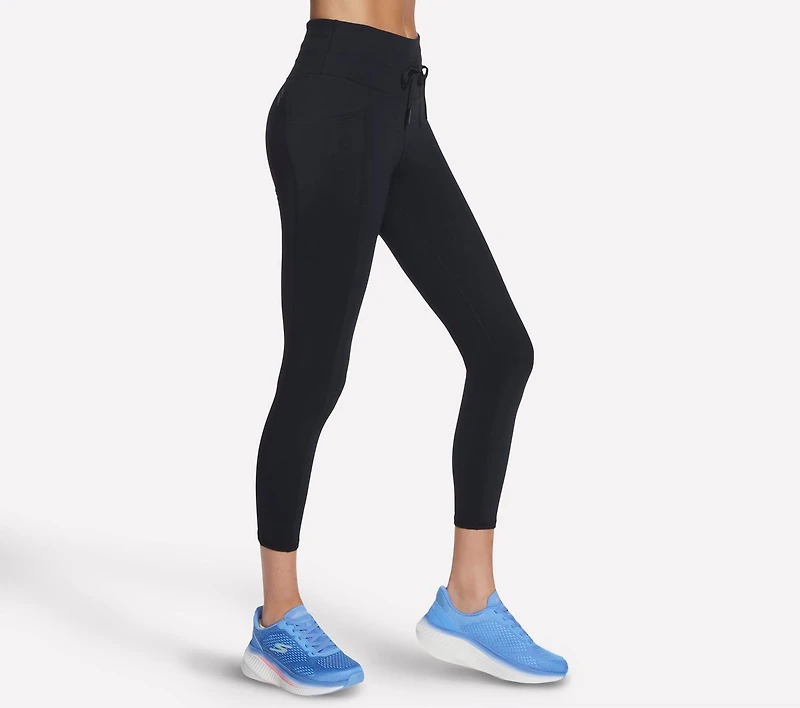 GO WALK Rib Mix High Waisted 7/8 Legging
