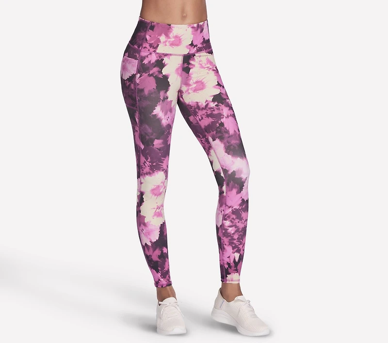 GO FLEX RIB Inbloom Full Length High-Waisted Legging