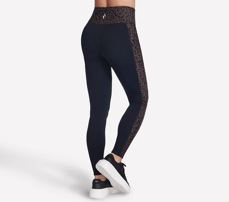 GO WALK Full Length High-Waisted Cheetah Legging