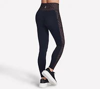 GO WALK Full Length High-Waisted Cheetah Legging