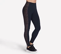 GO WALK Full Length High-Waisted Cheetah Legging