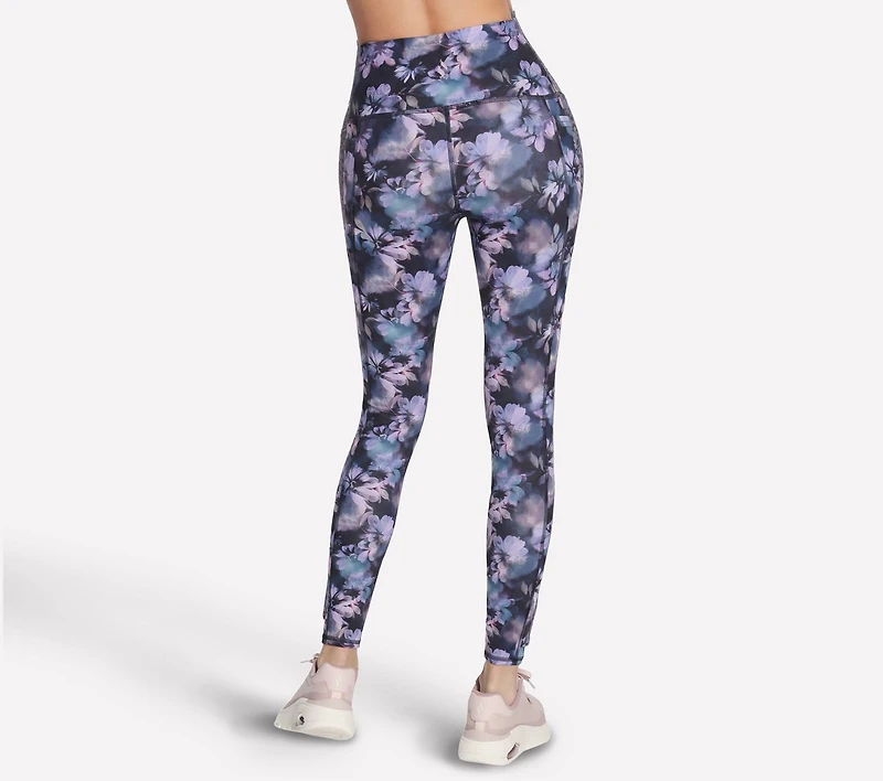 GO WALK Printed Full Length High-Waisted Legging