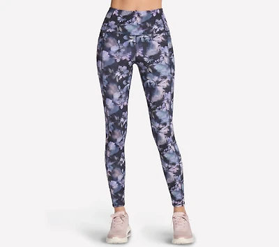GO WALK Printed Full Length High-Waisted Legging