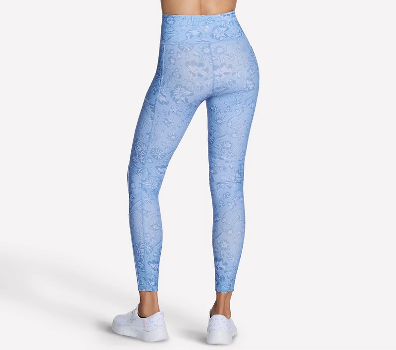 GO WALK Printed Full Length High-Waisted Legging