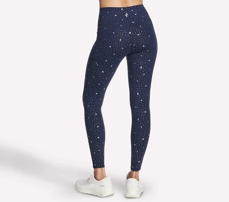 GO WALK Printed Full Length High-Waisted Legging