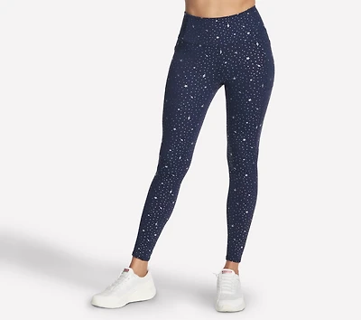 GO WALK Printed Full Length High-Waisted Legging