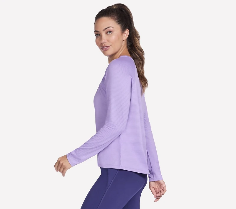 GO DRI Stride Long Sleeve Crew