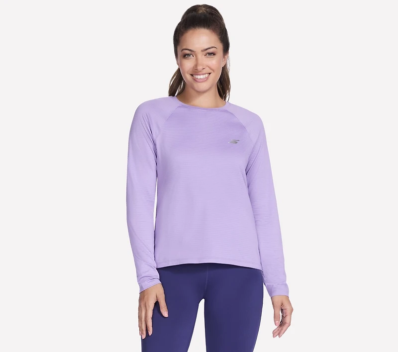 GO DRI Stride Long Sleeve Crew