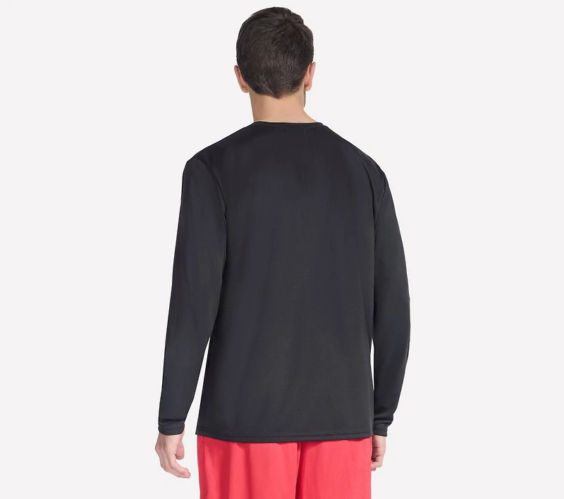 Skechers Long Sleeve Cross Tee
