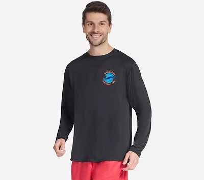 Skechers Long Sleeve Cross Tee