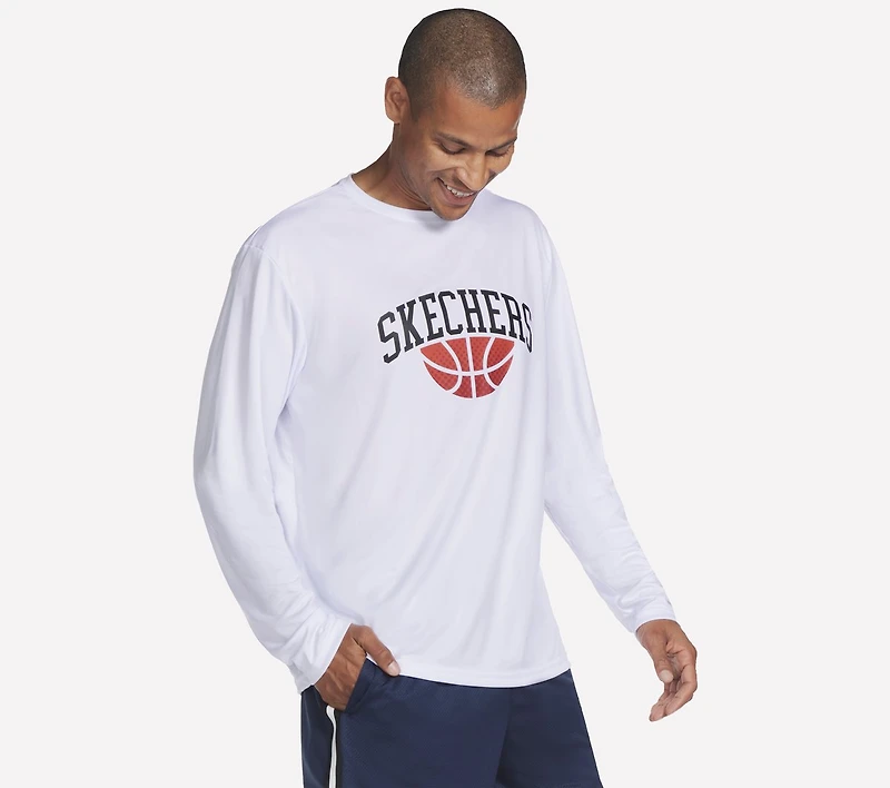 Hoops Long Sleeve Tee