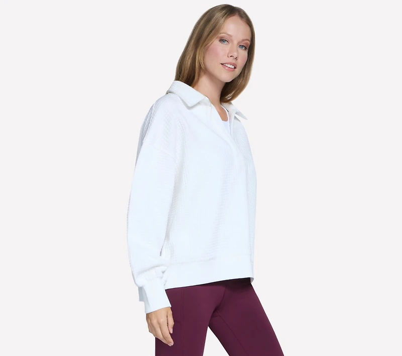 Downtown Cozy Fit Collared Long Sleeve