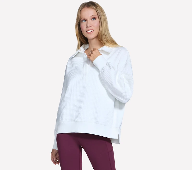 Downtown Cozy Fit Collared Long Sleeve