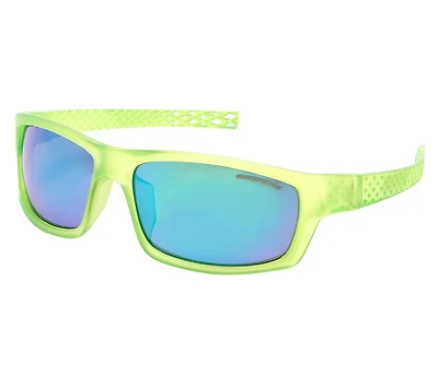 Square Matte Crystal Sunglasses