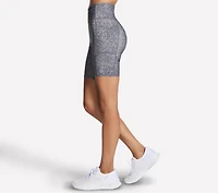 GO FLEX Printed High Waisted 8 Inch Bike Short