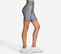 GO FLEX Printed High Waisted 8 Inch Bike Short