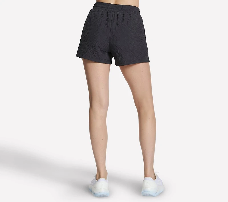 GO WALK Cozy Fit Diamond 4 Inch Short