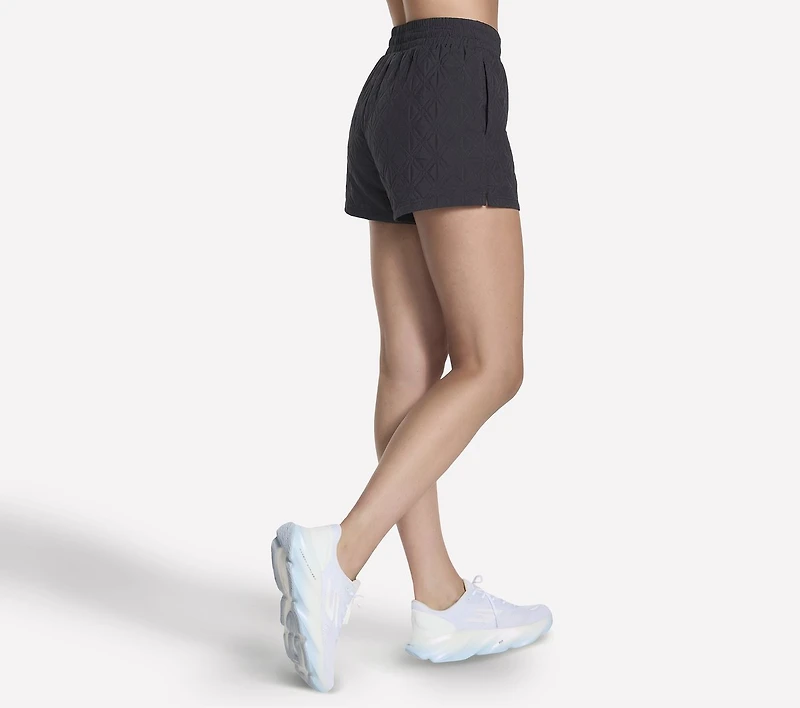 GO WALK Cozy Fit Diamond 4 Inch Short