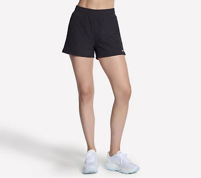 GO WALK Cozy Fit Diamond 4 Inch Short