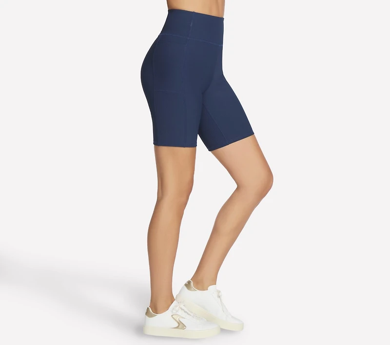 GO FLEX RIB High Waisted 8 Inch Bike Short