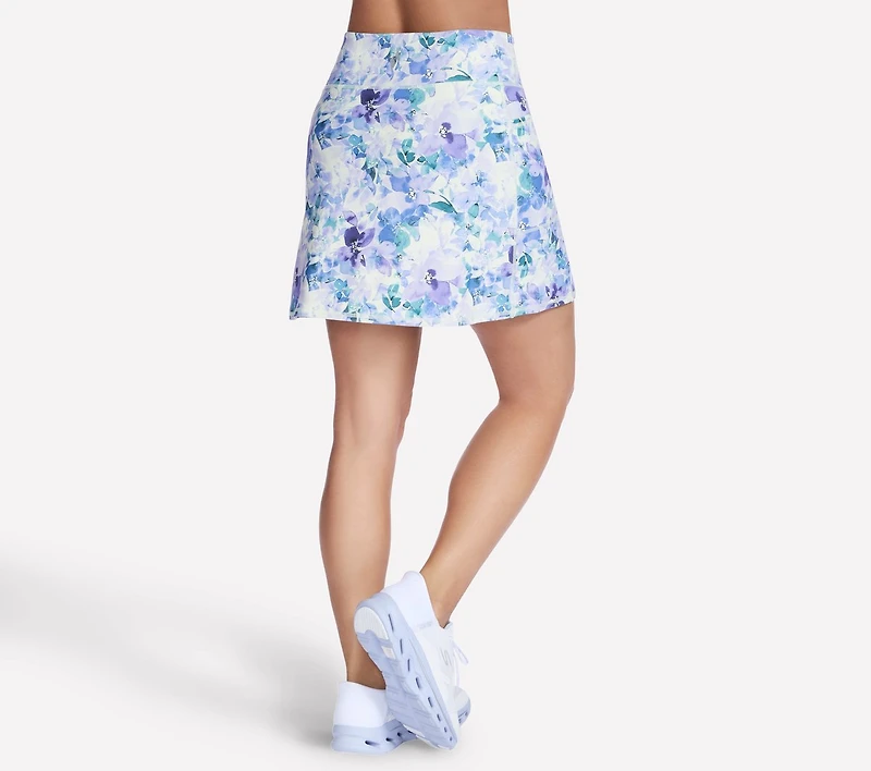 GO WALK Seascape Floral Skort