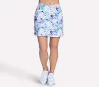 GO WALK Seascape Floral Skort