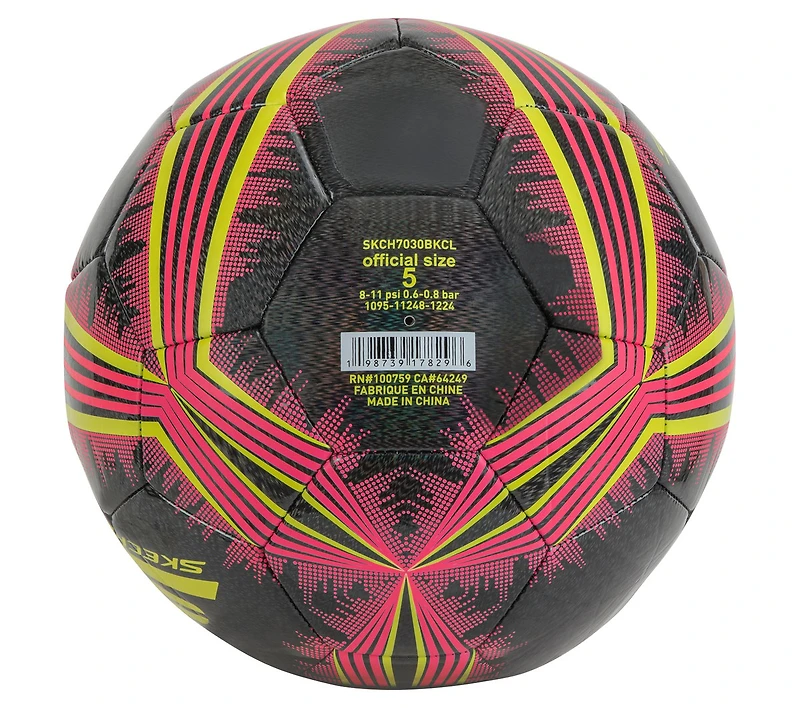 Hex Multi Mini Stripe Size 5 Soccer Ball