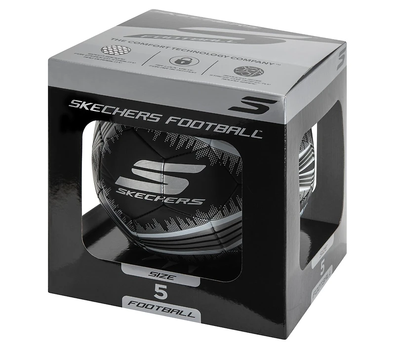 Hex Metallic Mini Stripe Size 5 Soccer Ball