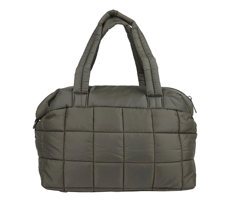 Quilted Puffer Tote