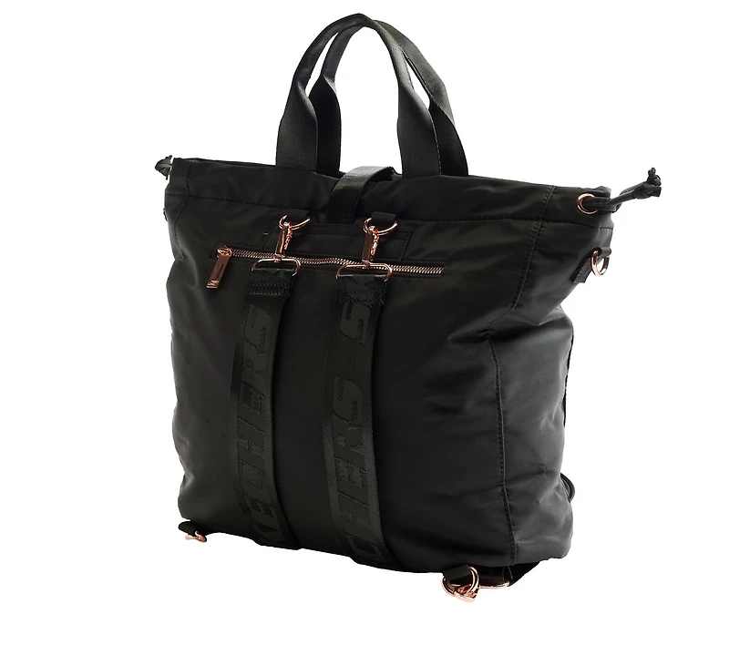 Convertible Backpack Buckle Bag