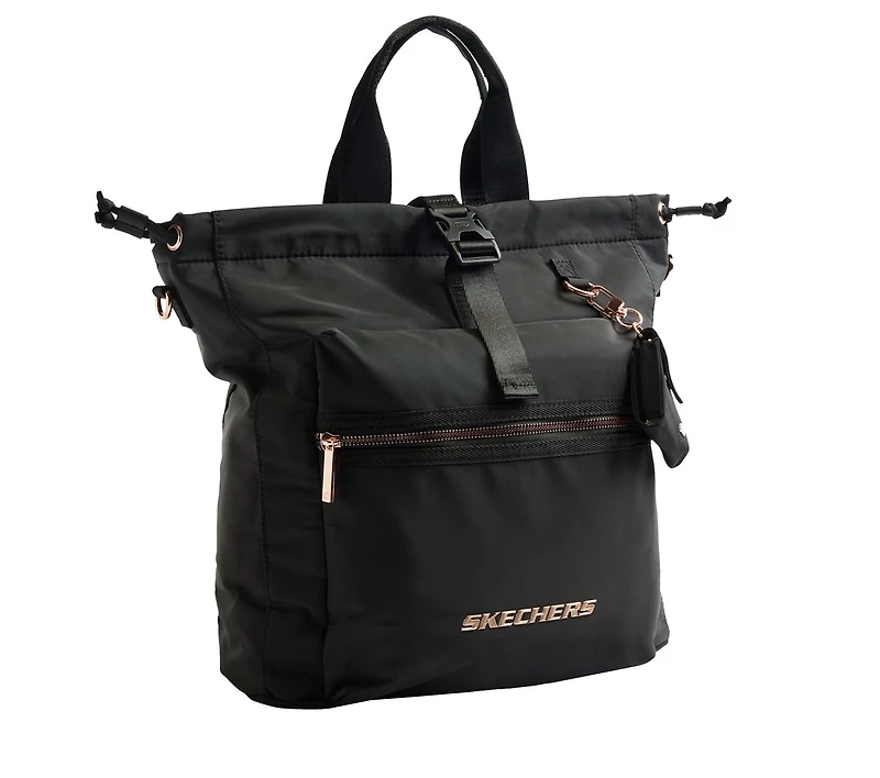 Convertible Backpack Buckle Bag