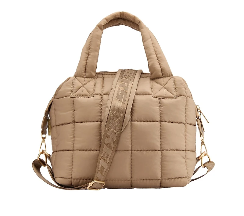 Mini Quilted Puffer Tote