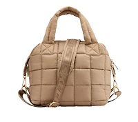 Mini Quilted Puffer Tote