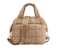 Mini Quilted Puffer Tote