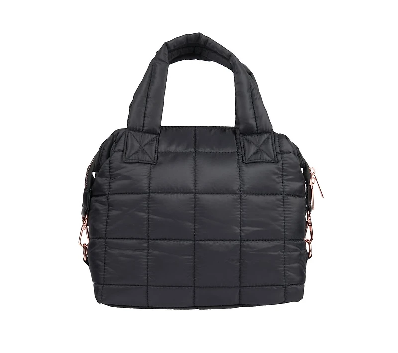Mini Quilted Puffer Tote