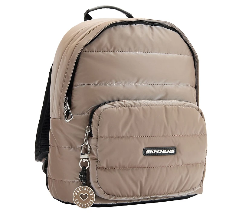 Mini Quilted Puffer Backpack