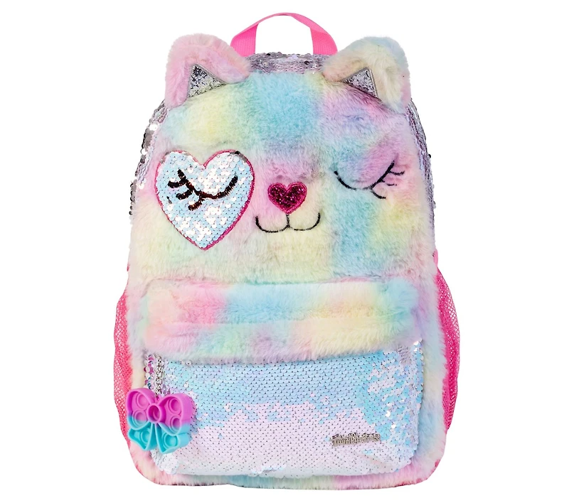Twinkle Toes: Fur Cat Backpack
