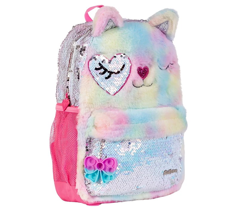 Twinkle Toes: Fur Cat Backpack