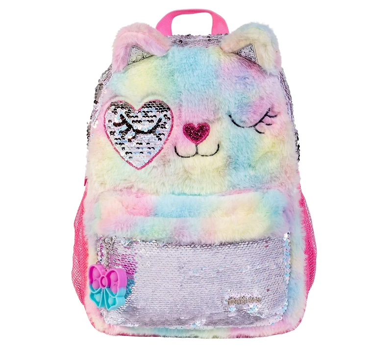 Twinkle Toes: Fur Cat Backpack